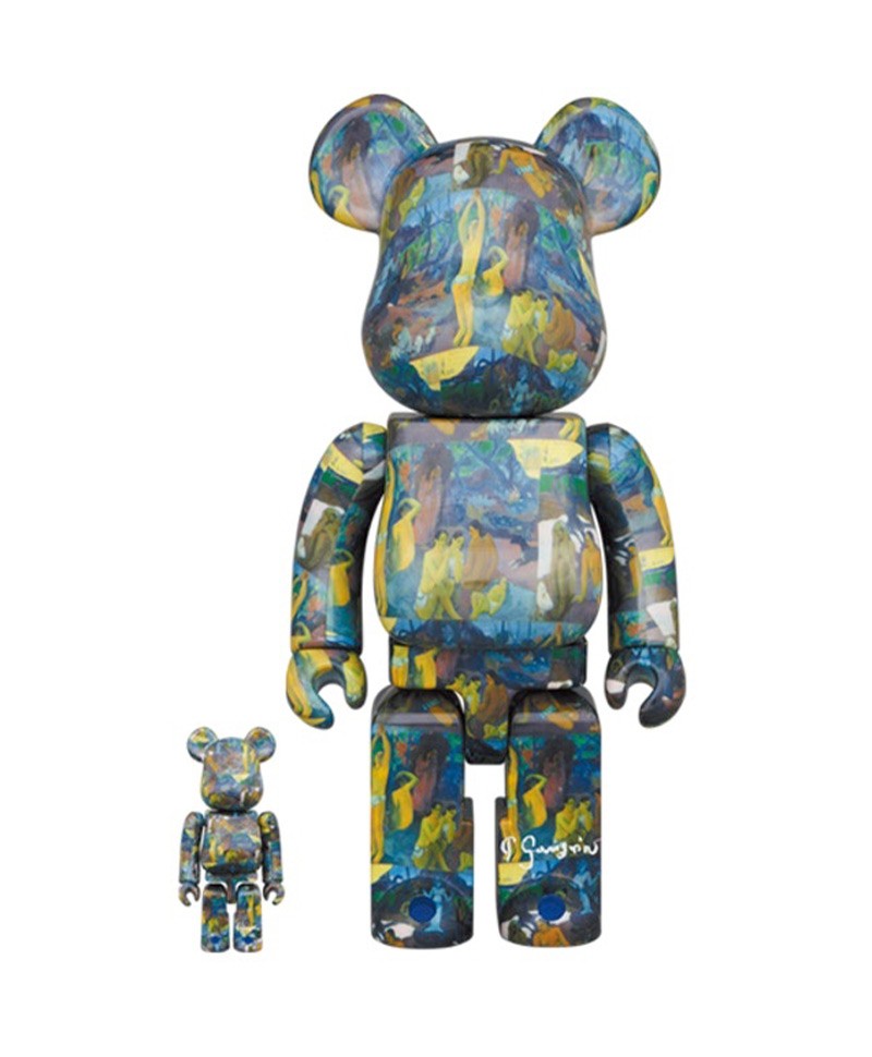 Hier sehen Sie: Bearbrick Paul Gauguin - Where Do We Come From? What Are We? Where Are We von Medicom Toy