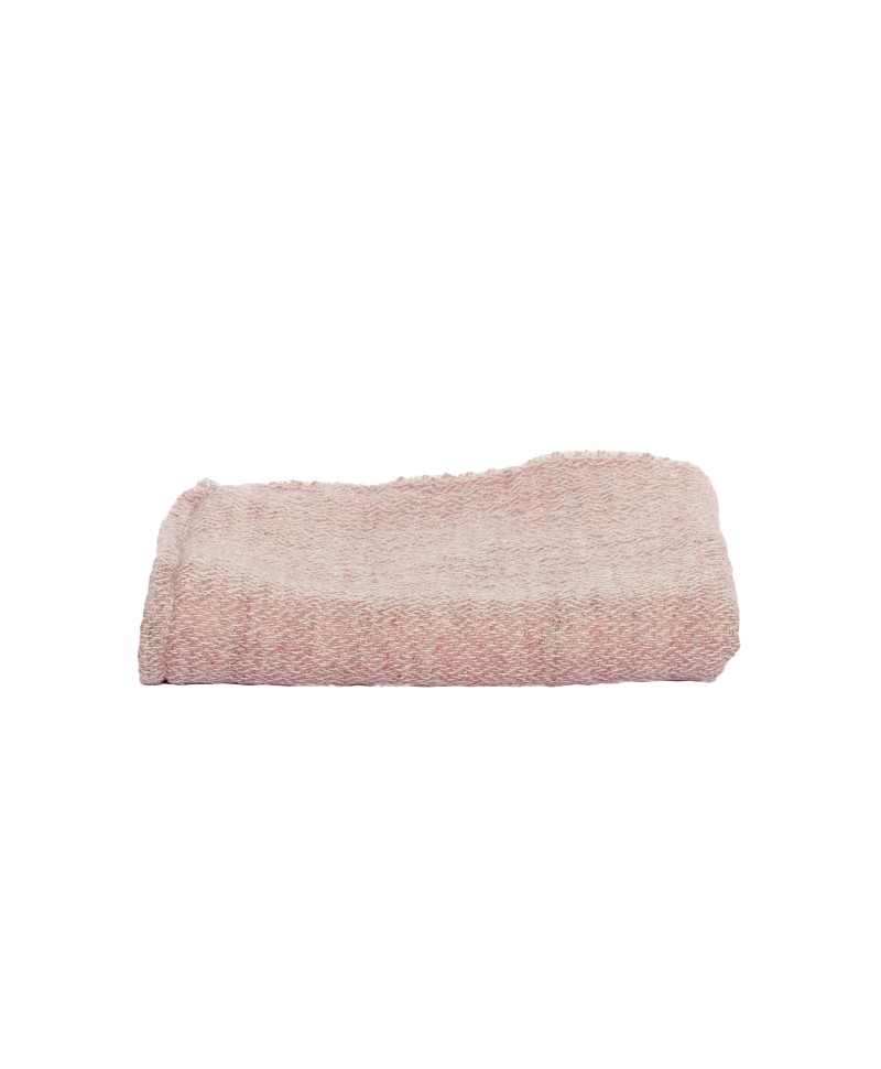 Hier abgebildet ist das Japanische Handtuch-Claire in zartes rosa von Kenkawai – im RAUM concept store