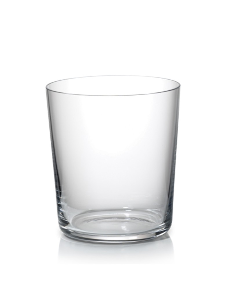 Hier abgebildet ist das Mundgeblasene Wasserglas Odeon 0,35L klar von Dibbern – im Onlineshop RAUM concept store