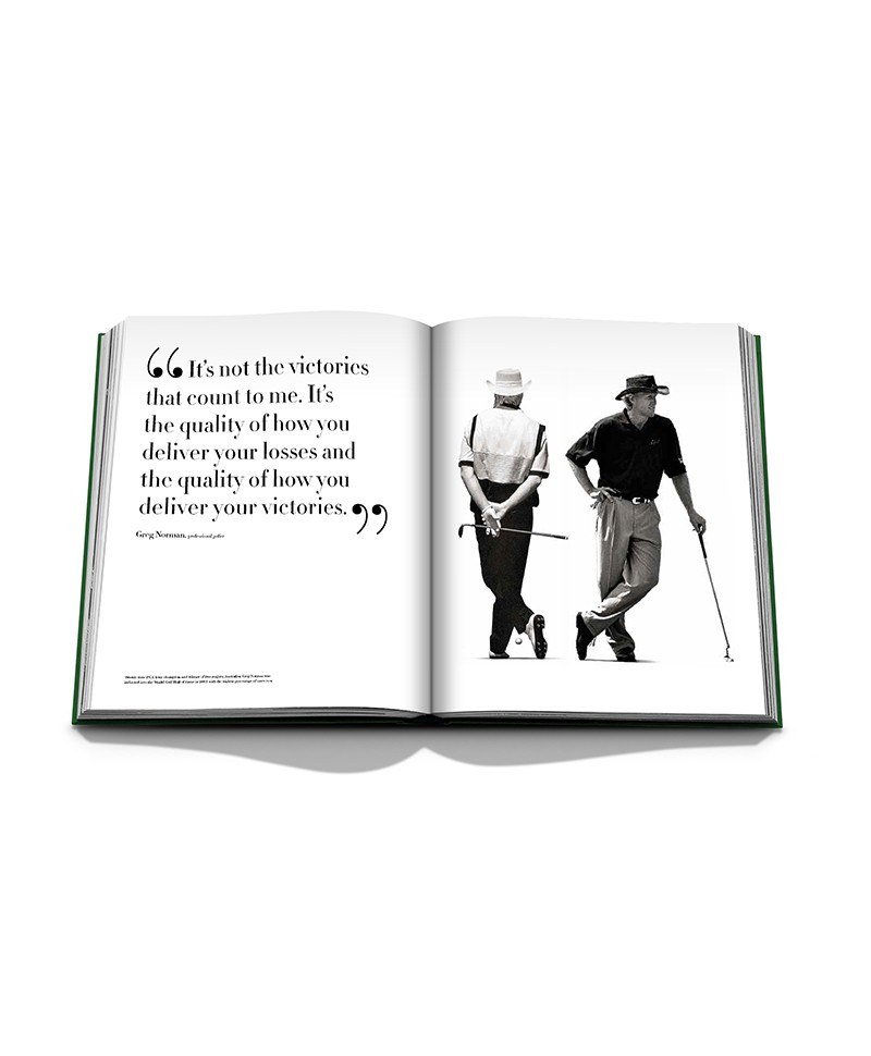 Hier sehen Sie die Innenansicht vom Bildband Golf: The Impossible Collection von Assouline im RAUM concept store