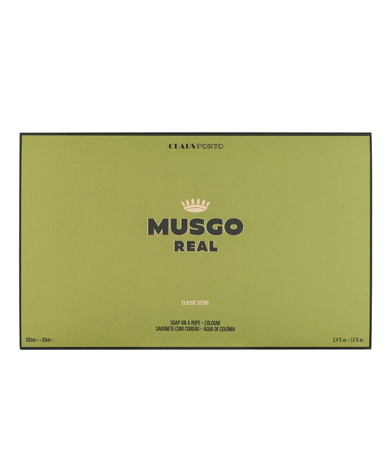 Hier sehen Sie: Geschenkset Classic Scent Soap & Cologne - Musgo Real%byManufacturer%