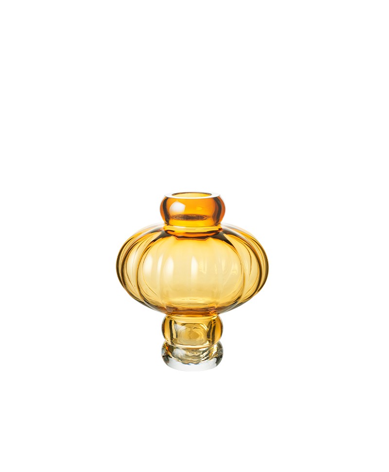 Produktbild der Ballon Vase von Louise Roe in der Farbe amber