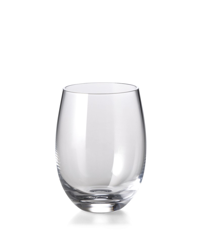 Hier abgebildet ist das Mundgeblasenes Trinkglas Solid Color 0,25L klar von Dibbern – im Onlineshop RAUM concept store