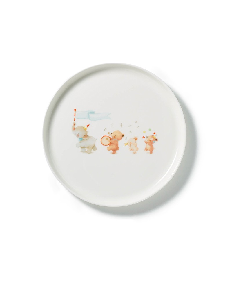 Hier abgebildet ist Animal Parade Kindergeschirr Teller von Dibbern – im Onlineshop RAUM concept store