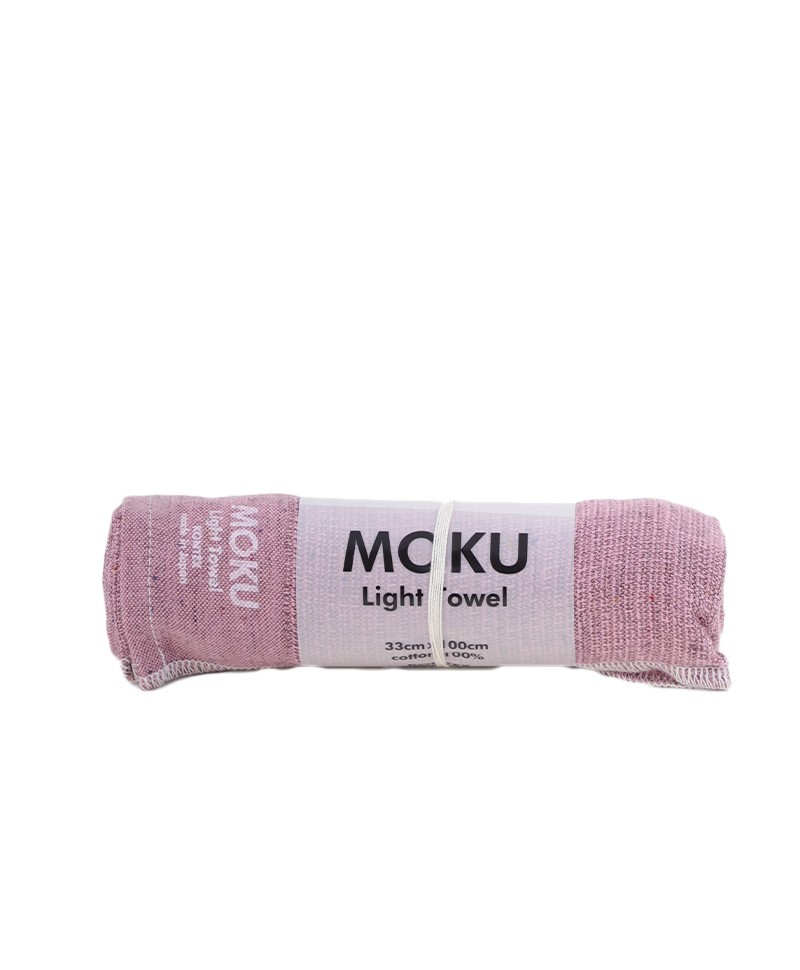 Hier abgebildet ist das Moku leichtes Baumwoll-Handtuch m in pink von Kenkawai – im RAUM concept store