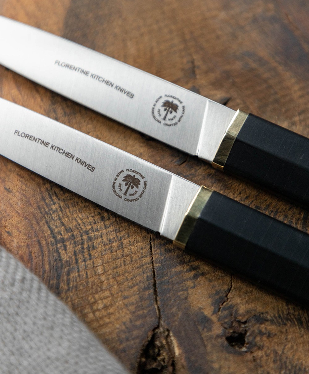 Hier sehen Sie: Florentine Table Knife Schneidemesser%byManufacturer%