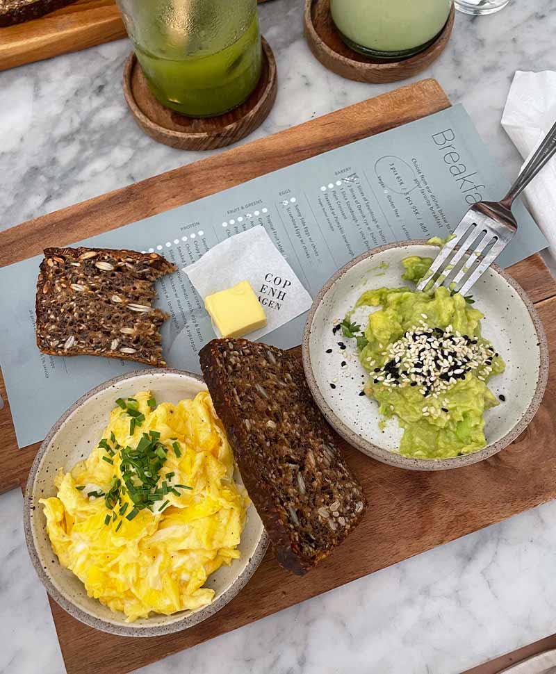 Leckeres und gesundes Frühstück im "Copenhagen"