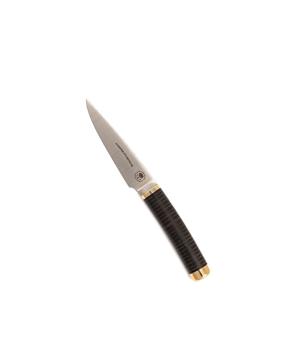 Produktbild des Florentine Paring Knife in black von Florentine Kitchen Knives im RAUM concept store 