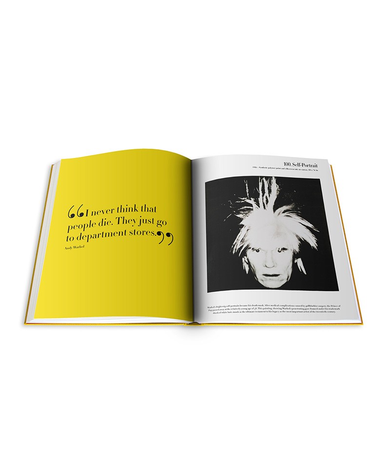 Hier sehen Sie die Innenansicht vom Bildband Andy Warhol: The Impossible Collection von Assouline im RAUM concept store