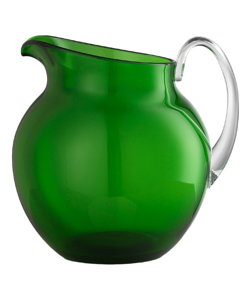 Hier sehen Sie ein Foto vom Krug "Palla" aus Acryl in der Farbe verde