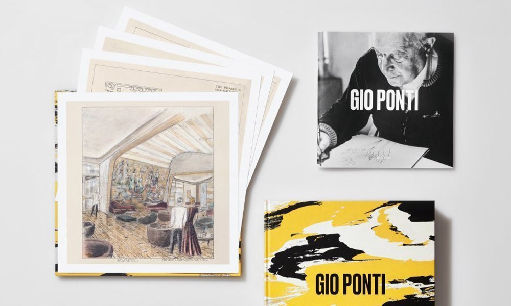 Hier sehen Sie ein Foto der XXL Gio Ponti Art Edition vom TASCHEN Verlag in einem Blog Post vom RAUM Concept store