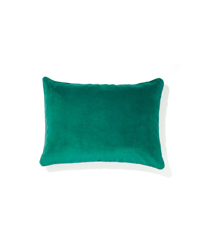 Das Produktbild zeigt das Kissen Eurydice in der Farbe turquoise – im RAUM concept store