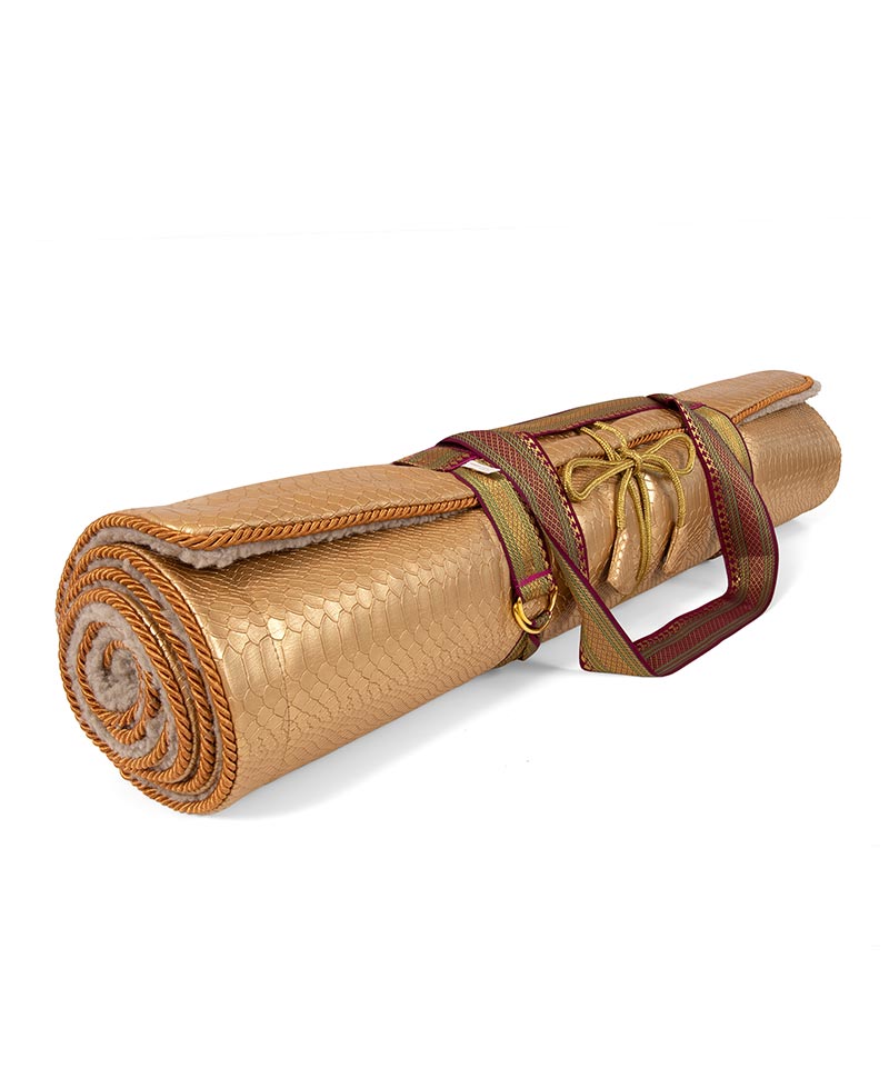 Holistic silk cheap yoga mat