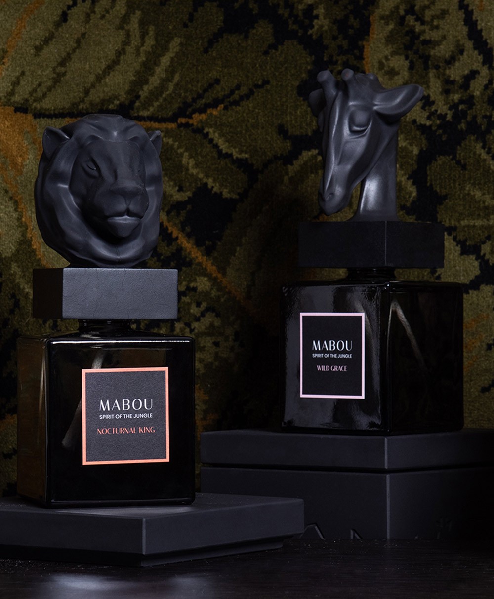 Moodbild der Duftskulpturen von Mabou – im RAUM concept store
