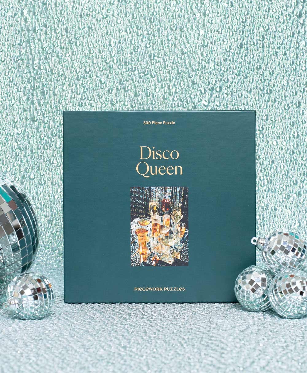 Moodbild des Puzzle Disco Queen von Piecework im RAUM concept store 