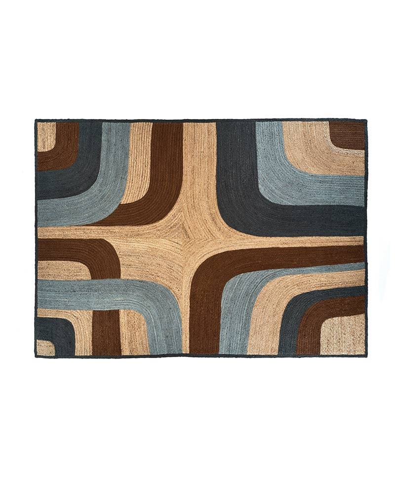 Das Produktbild zeigt den großen Teppich Penny Lane in der Farbe Nouage von Élitis im RAUM concept store