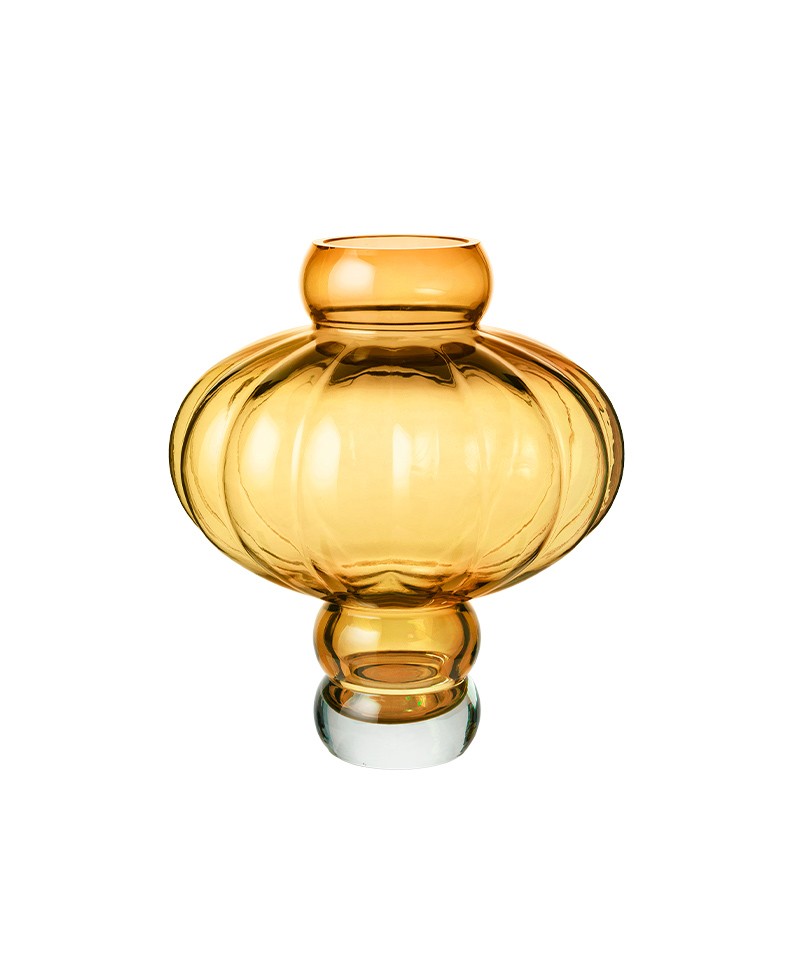 Produktbild der Ballon Vase von Louise Roe in der Farbe amber