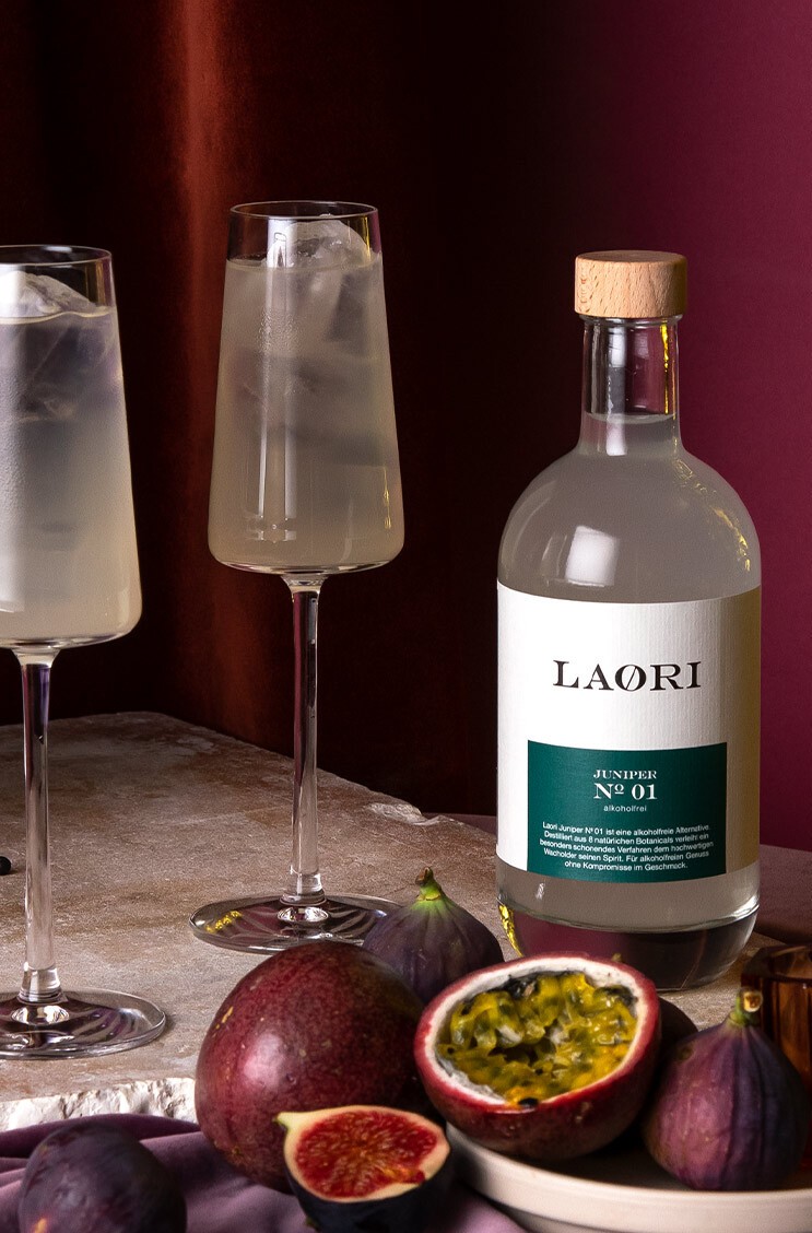 Der Juniper No. 1 von LAORI ist eine alkoholfreie Alternative für Gin