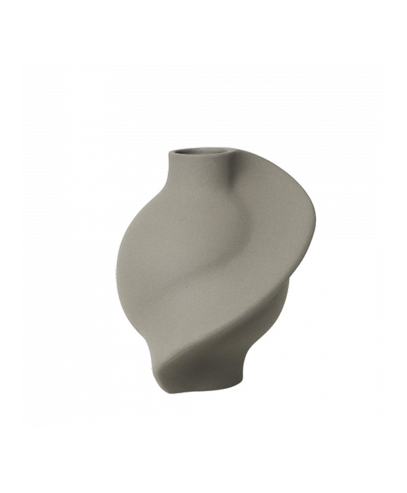 Produktbild der Pirout Vase von Louise Roe in der Farbe grey