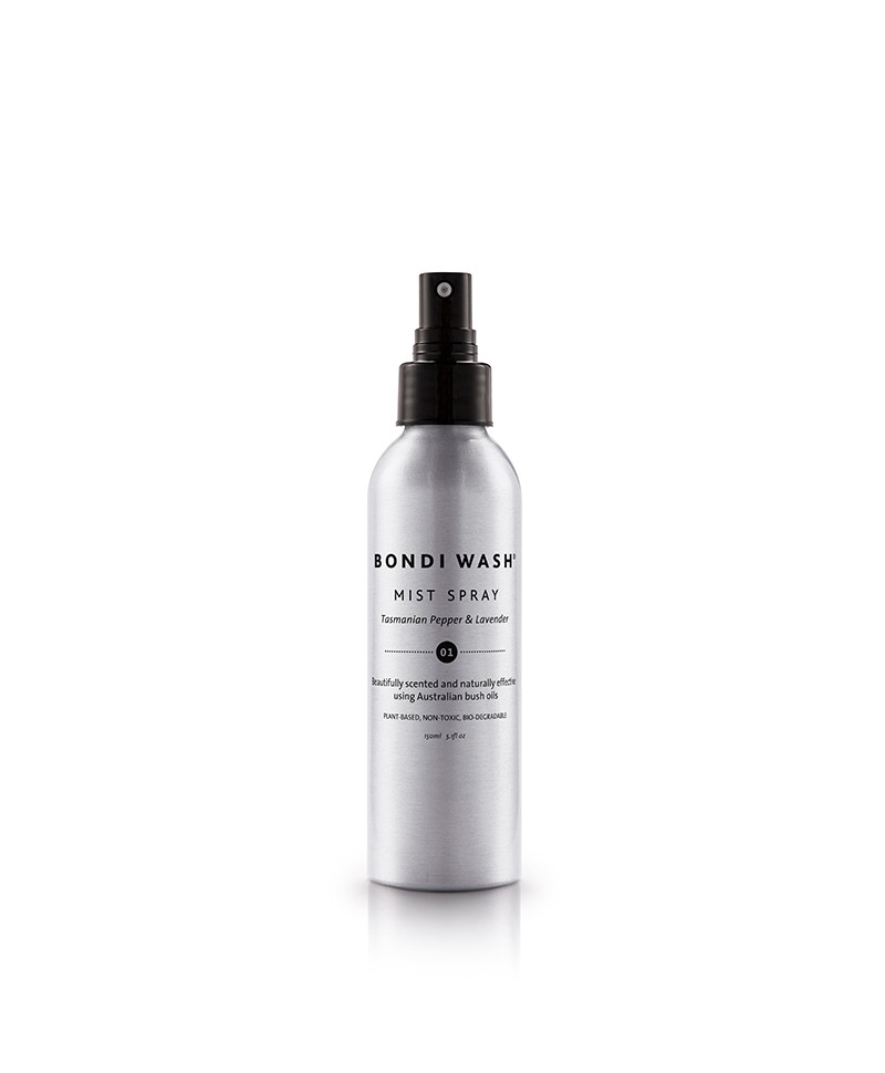 Hier abgebildet ist das Raumspray - MIST SPRAY Tasmanian Pepper & Lavender von Bondi Wash – im Onlineshop RUAM concept store