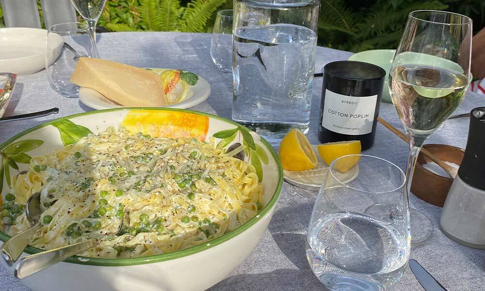 Schnelle Lemon-Ricotta Pasta für heiße Sommertage