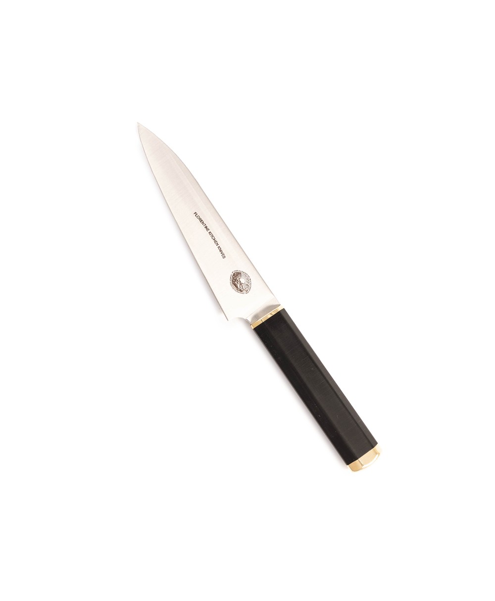 Produktbild des Kedma Petty Küchenmesser in black von Florentine Kitchen Knives im RAUM concept store 