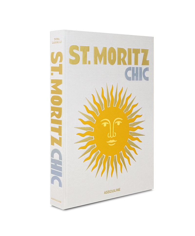 Hier sehen Sie ein Foto vom Assouline Bildband St Moritz Chic