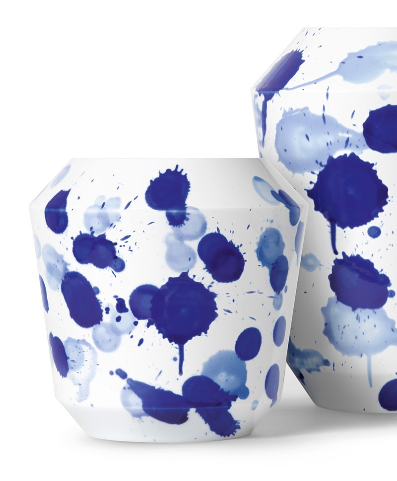 Hier ist das Produktfoto der Vase Luna Drops von Sieger by Fürstenberg zu sehen – im Onlineshop RAUM concept store 