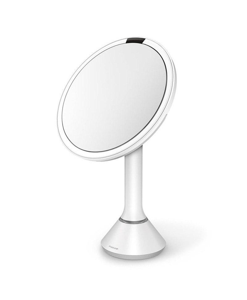 Produktbild des Badspiegels Sensor von simplehuman von der Seite