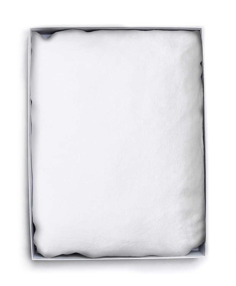 Hier abgebildet ist das Spannlaken Sytle Six Leinen white von decode by luiz – im Onlineshop RAUM concept store