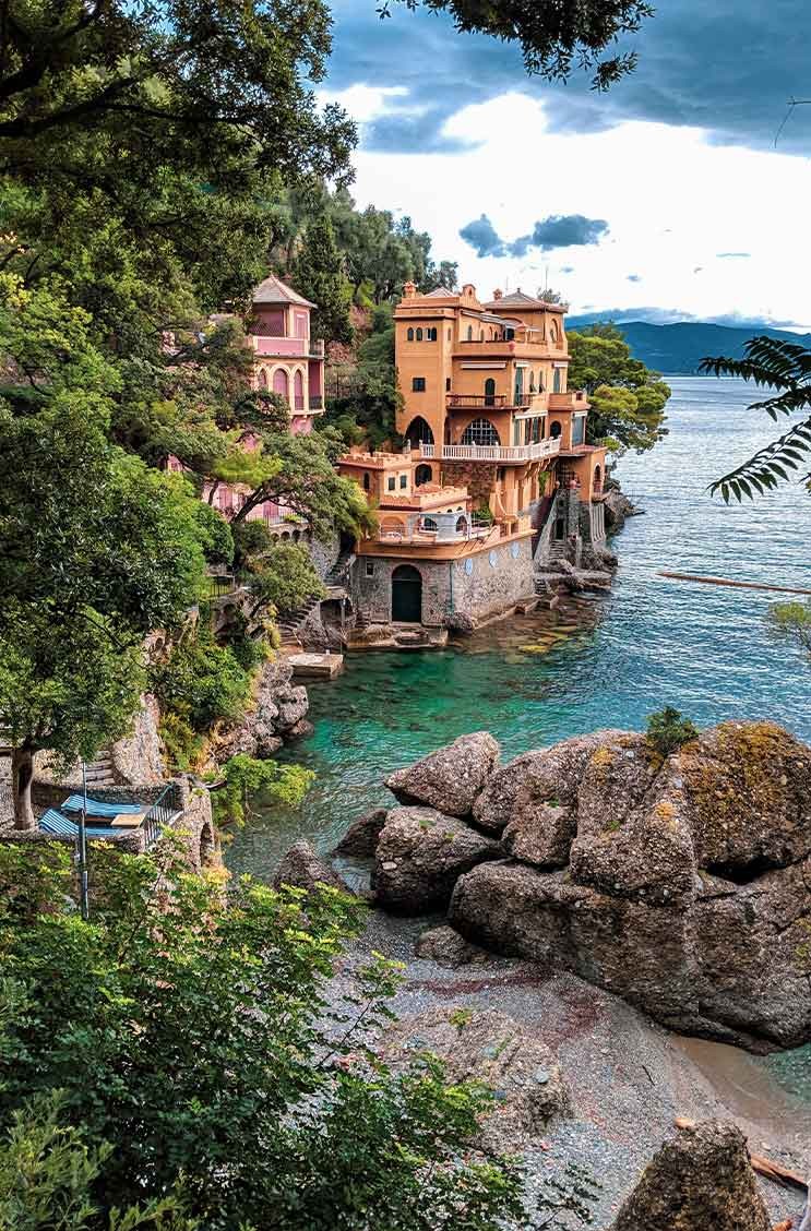 Dieses Moodbild zeigt die Landschaft Portofino - RAUM concept store