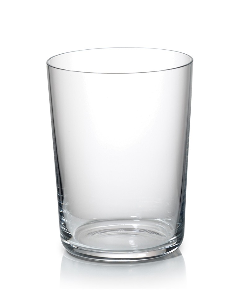 Hier abgebildet ist das Mundgeblasene Wasserglas Odeon 0,50L klar von Dibbern – im Onlineshop RAUM concept store