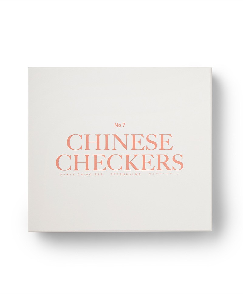 Hier sehen Sie: No. 7 Chinese Checkers - Coffee Table Games von Printworks