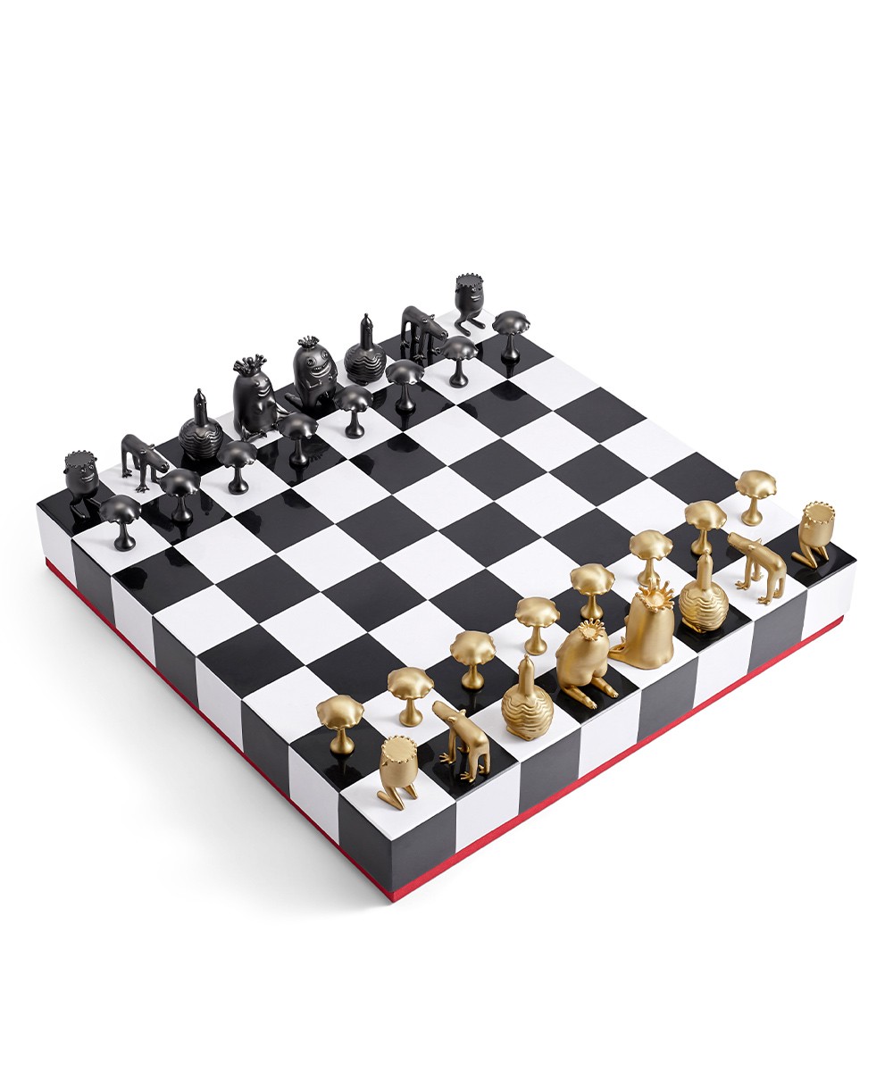Hier sehen Sie: Haas Schach Set von L'Objet