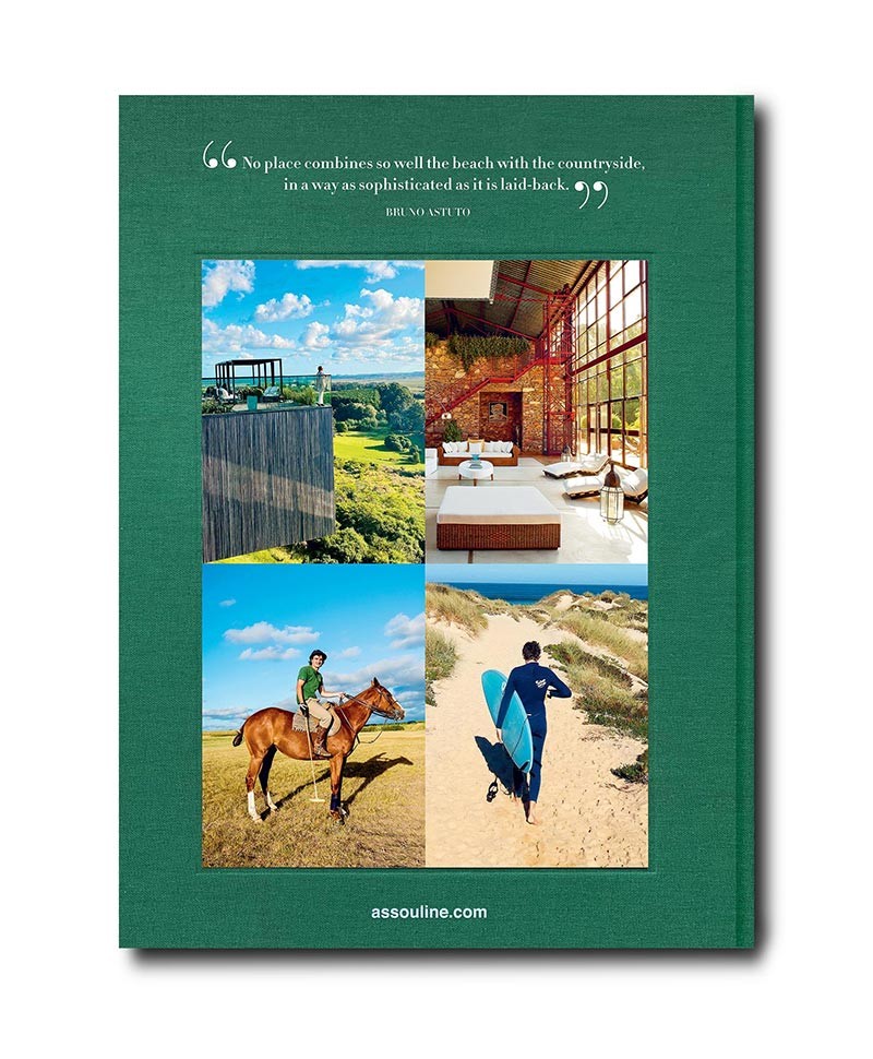 Hier abgebildet ist die Rückseite des Travel Books Punta del Este von Assouline – im Onlineshop RAUM concept store